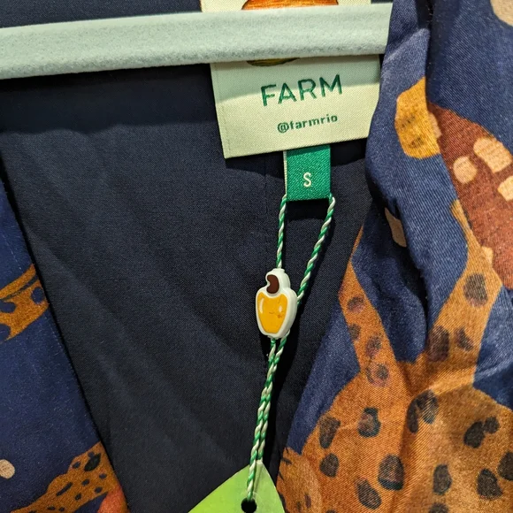 Farm Rio Animal Sky Navy Trench - Picture 5 of 7